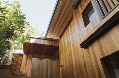 Cedar Wood Siding Installation